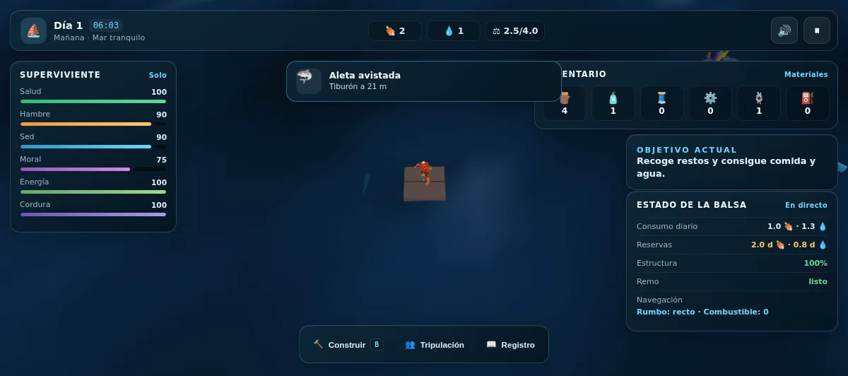 Captura de A la deriva 3D
