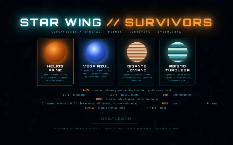 Captura de Star Wing // Survivors